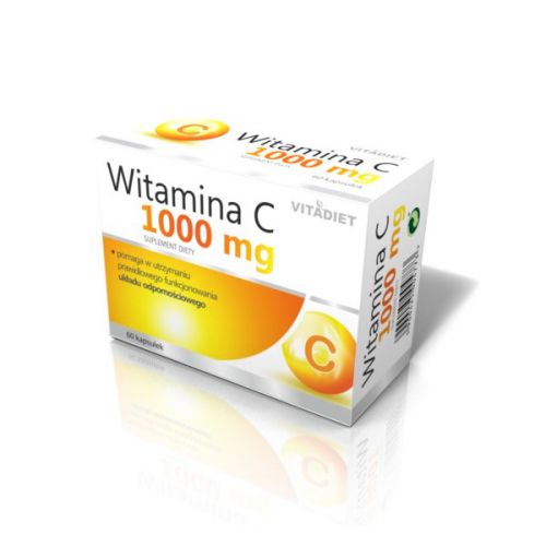 Vitadiet Witamina C 1000Mg 60 K Odporność Vitadiet Witamina C 1000Mg 60 K Odporność